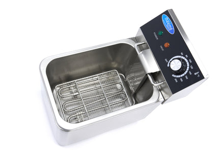 Frityrkoker - 4L - 1 kurv - opptil 0,8 kg pommes frites