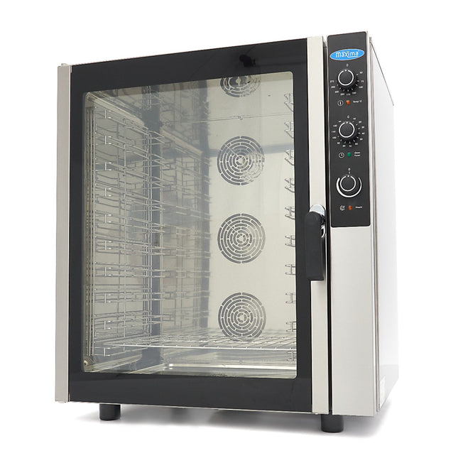 Kombi-Dampfbackofen – Passend für 10 Bleche (1/1 GN / 60 x 40 cm) – Analog – 400 V