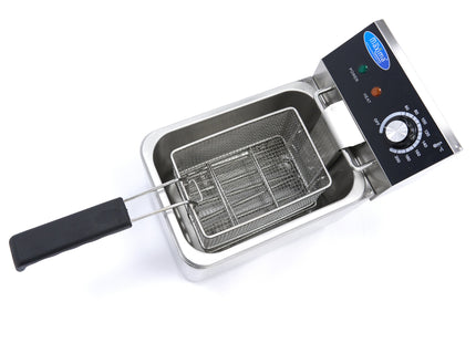 Frityrkoker - 4L - 1 kurv - opptil 0,8 kg pommes frites