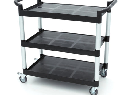 Serving Trolley – 3 Plastic Shelves – 103 x 50,5cm
