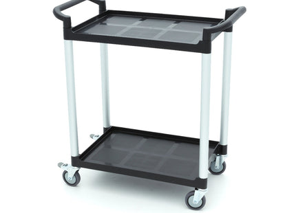Serving Trolley – 2 Plastic Shelves – 86,5 x 42,5cm