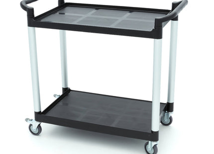 Serving Trolley – 2 Plastic Shelves – 103 x 50,5cm