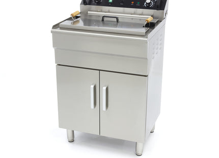 Deep Fryer - 35L - 1 Basket - with Drain Tap - 400V