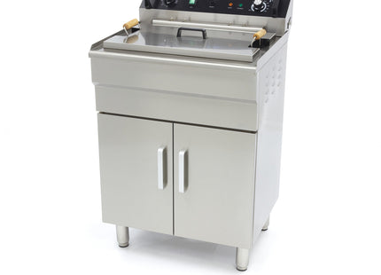 Deep Fryer - 35L - 1 Basket - with Drain Tap - 400V