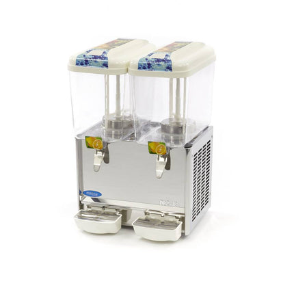Drikkevaredispenser - 2 x 18L - Elektrisk- inkl omrøringsmekanisme