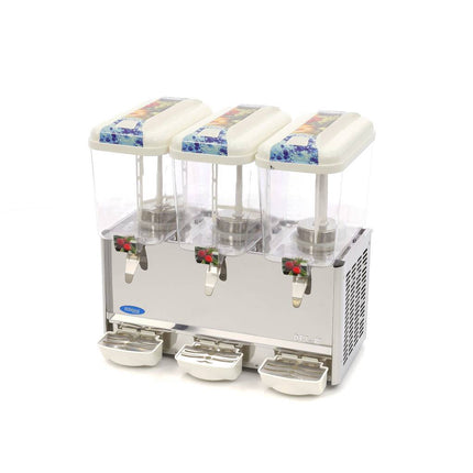 Drikkevaredispenser - 3 x 18L - Elektrisk- inkl omrøringsmekanisme