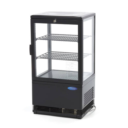 Displej Lednice - 58L - 43cm - Černá