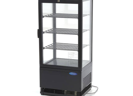 Vitrine Réfrigérateur - 78L - 43cm - Noir