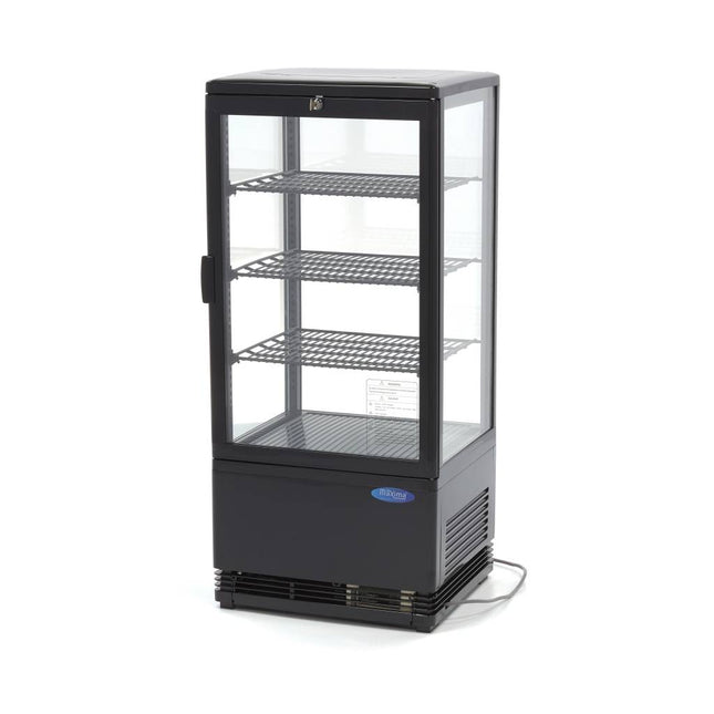 Display Køleskab - 78L - 43cm - Sort