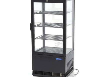 Display Fridge - 78L - 43cm - Black