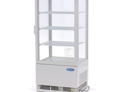 Vitrine Réfrigérateur - 78L - 43cm - Blanc