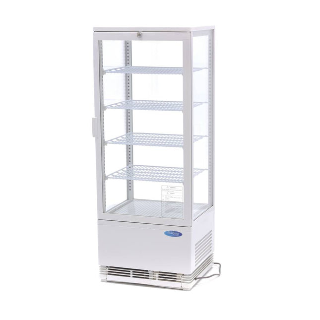 Display Kjøleskap - 98L - 43cm - Hvit