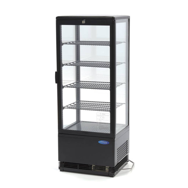 Display Køleskab - 98L - 43cm - Sort