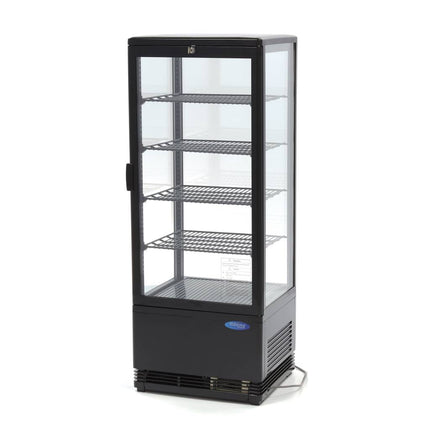 Display Køleskab - 98L - 43cm - Sort