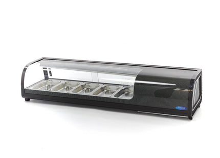 Sushi and Tapas Display - 52L - incl 5 x 1/3 GN - Tabletop