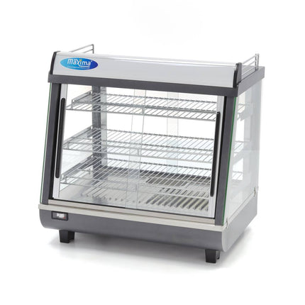 Oppvarmet matdisplay - 96L - 67,5 cm - 3 hyller