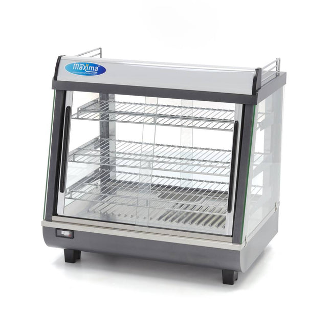 Oppvarmet matdisplay - 96L - 67,5 cm - 3 hyller