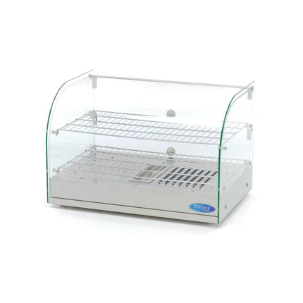 Oppvarmet matdisplay - 45L - 55cm - 2 hyller