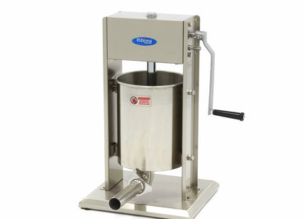 Machine à Saucisses - 10L - Verticale - avec 4 Tubes de Remplissage