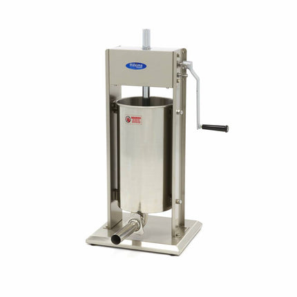 Machine à Saucisses - 15L - Verticale - avec 4 Tubes de Remplissage