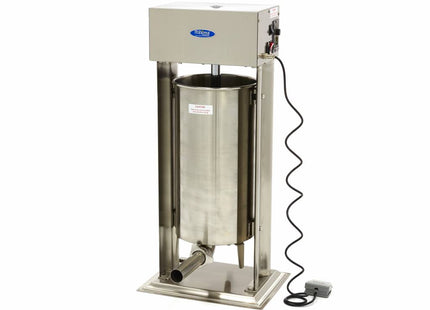Machine à Saucisses - 25L - Automatique - Verticale - avec 4 Tubes de Remplissage