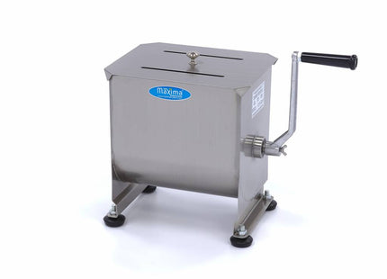 Meat Mixer - 10L - 7,5kg Meat - Single Axle - Manual