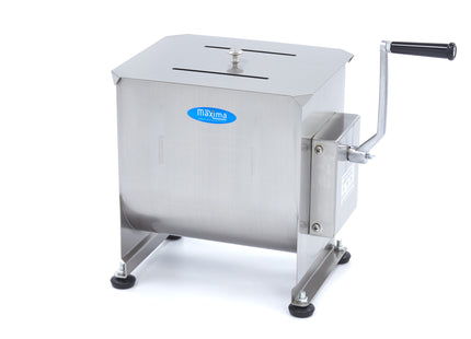 Meat Mixer - 20L - 16kg Meat - Single Axle - Manual
