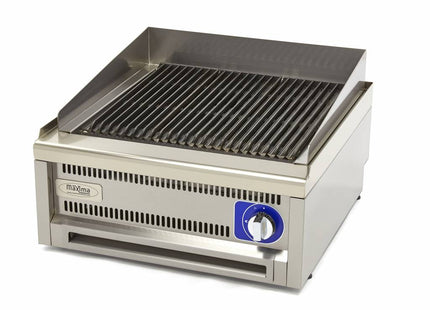 Chargrill de qualité commerciale - Unité double - 60 cm de profondeur - Gaz