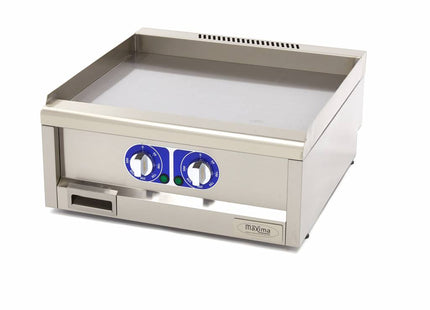 Commercial Grade Griddle - Smooth - Double Unit - 60cm Deep - Electric - 400V