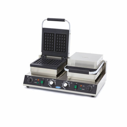 Waffle Maker - 4 Pieces - Belgian - Double