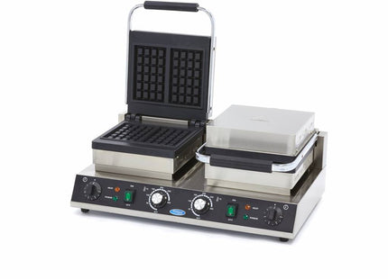 Waffle Maker - 4 Pieces - Belgian - Double