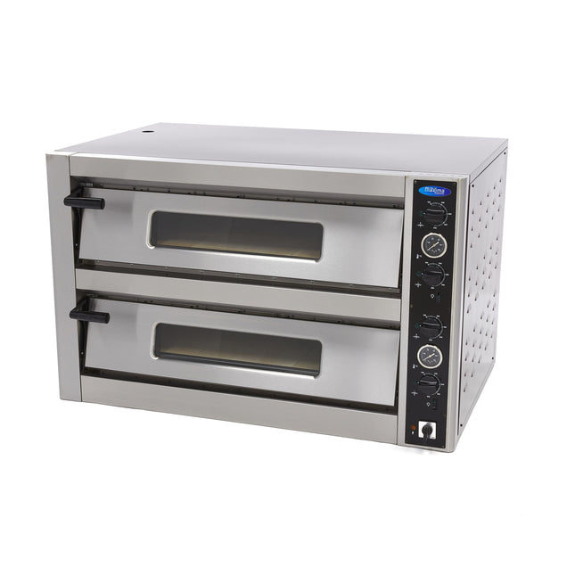 Pizzaofen – Passend für 12 x Ø30 cm große Pizzen – Doppeldeck
