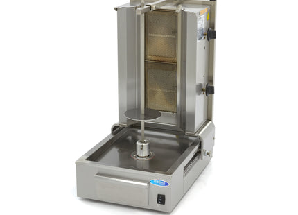 Kebab Grill - 2 Burners - 20kg Meat - Gas