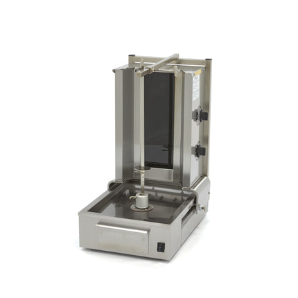 Kebab Grill - 2 Feux - 20kg Viande - Électrique