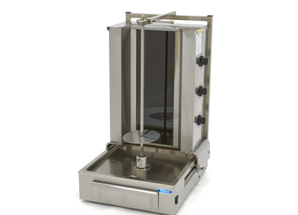 Kebab Grill - 3 Burners - 40kg Meat - Electric