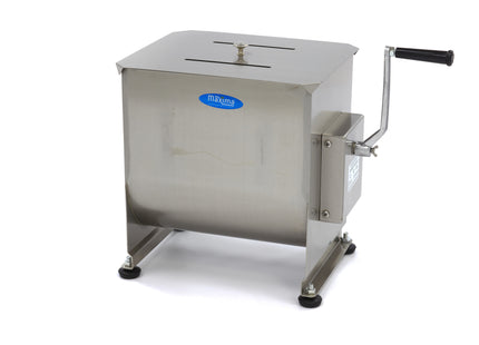 Meat Mixer - 30L - 25kg Meat - Single Axle - Manual