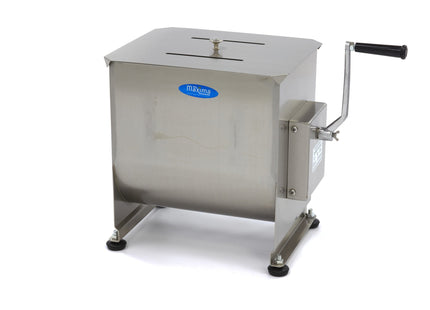 Meat Mixer - 30L - 25kg Meat - Single Axle - Manual