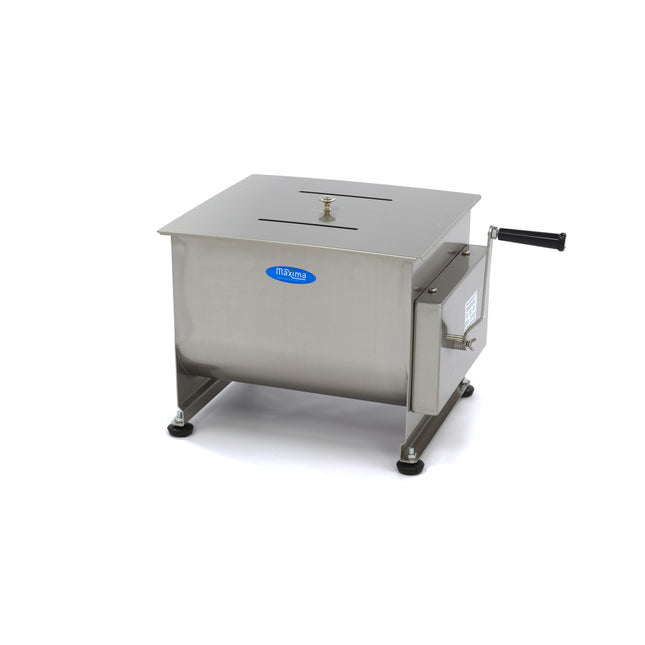Kjøttmikser - 30L - 25kg Kjøtt - Dobbelaksel - Manuell