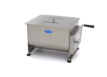 Kødmixer - 40L - 35kg Kød - Dobbeltaksel - Manuel