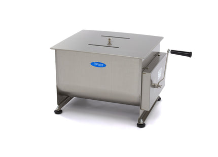 Meat Mixer - 40L - 35kg Meat - Double Axle - Manual