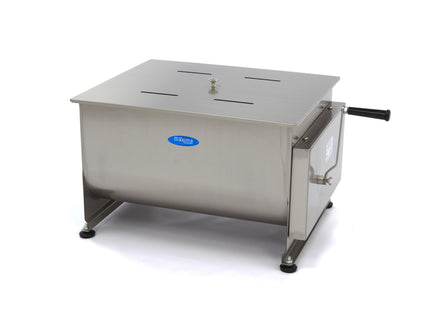 Meat Mixer - 60L - 55kg Meat - Double Axle - Manual