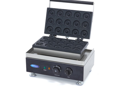 Donut-Maker – 15 Mini-Donuts – Ø5 cm – mit integriertem Timer