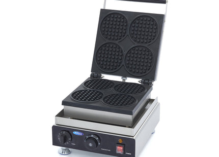 Waffle Maker - 4 Waffles - Mini Rounds