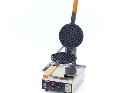 Waffle Maker - 1 Waffle - Round Honeycomb Pattern