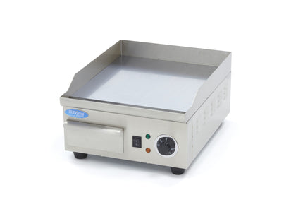 Griddle - Smooth Chrome - 36cm - incl Drip Tray