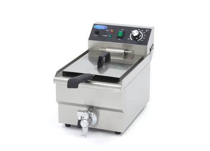 Deep Fryer - 10L - 1 Basket - with Drain Tap