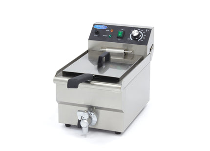 Deep Fryer - 10L - 1 Basket - with Drain Tap