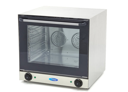 Four à convection - Pour 4 plaques - Minuterie intégrée - jusqu'à 300°C