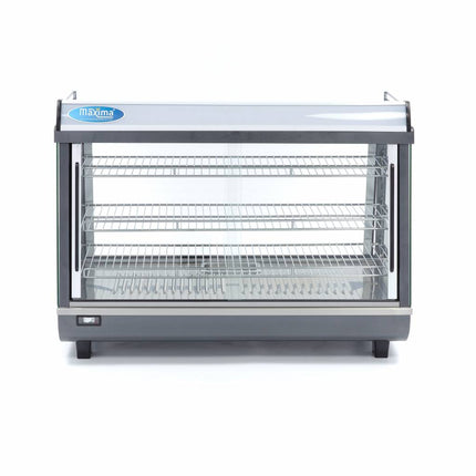 Oppvarmet matdisplay - 136L - 91,5cm - 3 hyller