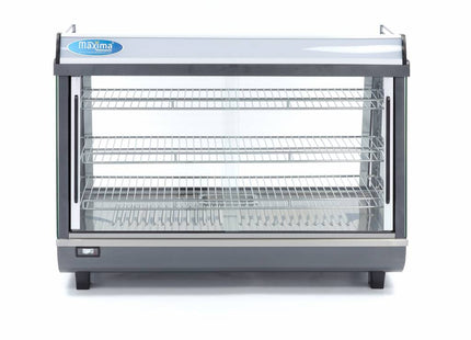 Beheiztes Lebensmitteldisplay – 136 l – 91,5 cm – 3 Regale